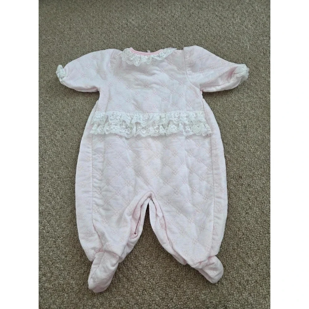 Vintage Carter's baby girl sleeper 3-6 mos